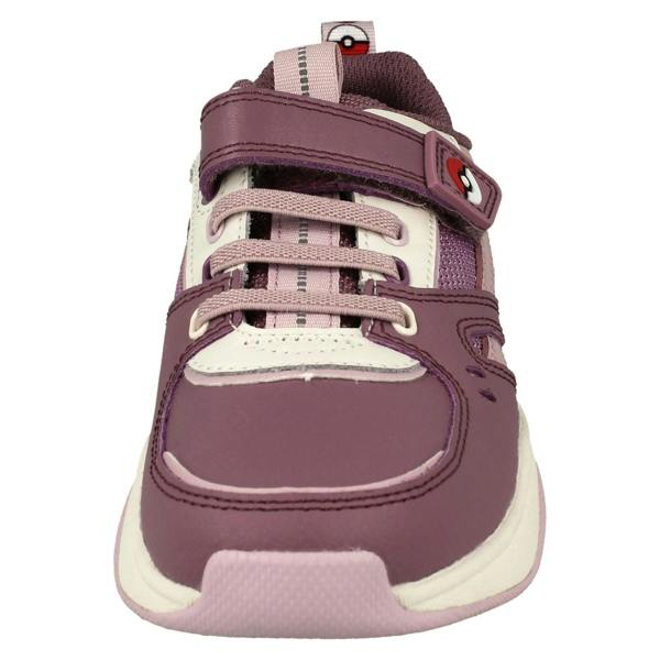 Clarks Childrens Pokémon By Clarks Character Detailed Trainers Grip Pearl