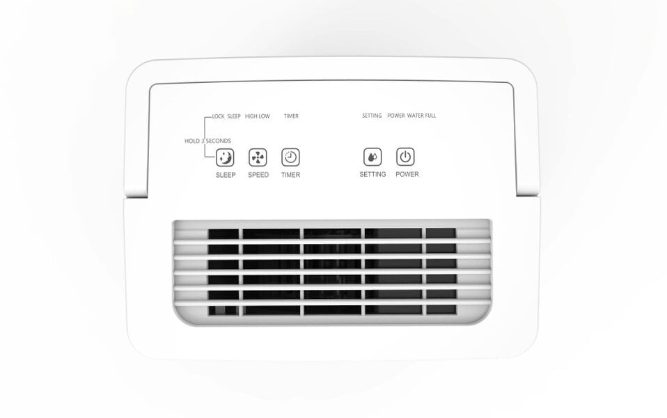 Air Pro 6L/Day Dehumidifier for Home, Portable Damp & Mould Remover