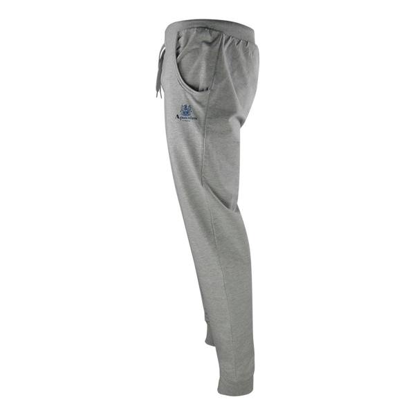 Aquascutum Small Iconic Crest  Crew Neck Grey Tracksuit Set - Nova Clothing