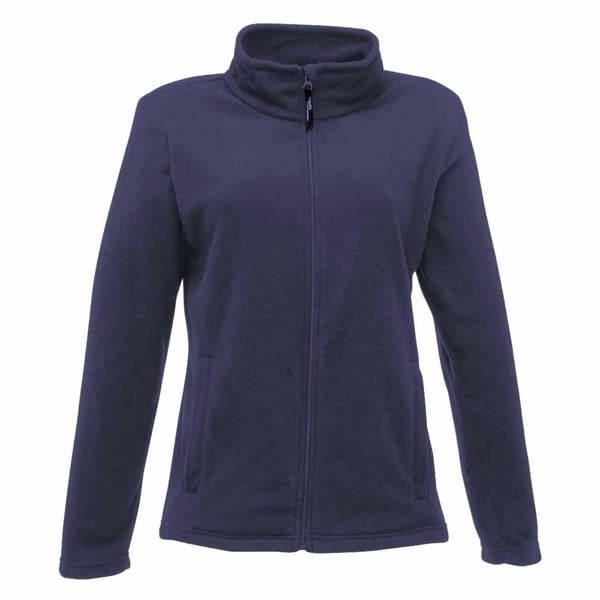 Regatta Professional Womens/Ladies Microfleece Full Zip Jacket - Dark Navy - 