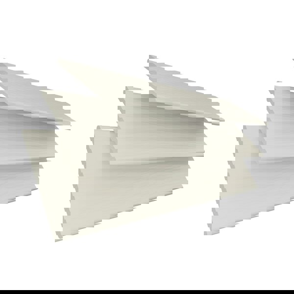 NewEdgeBlinds Misty White Faux Wood Venetian Blinds with Tapes (130cm Drop)