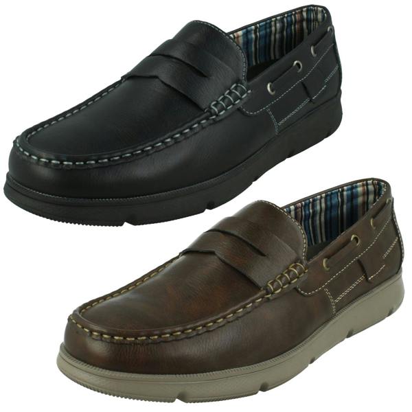 Thomas Blunt Mens Thomas Blunt Slip On Loafer Deck style Shoes A1130