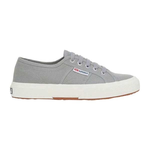 Superga Unisex Adult 2750 Cotu Classic Vegan Trainers - Mid Grey/Avorio - 