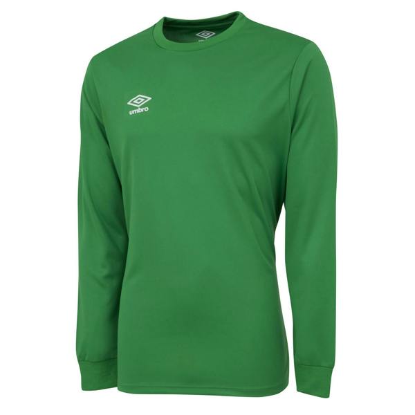 Umbro Childrens/Kids Club Long-Sleeved Jersey - Emerald - 