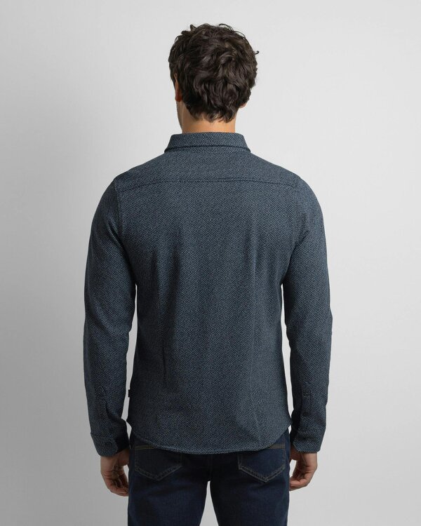 Steel & Jelly Audlem – Diamond Jacquard Jersey Shirt