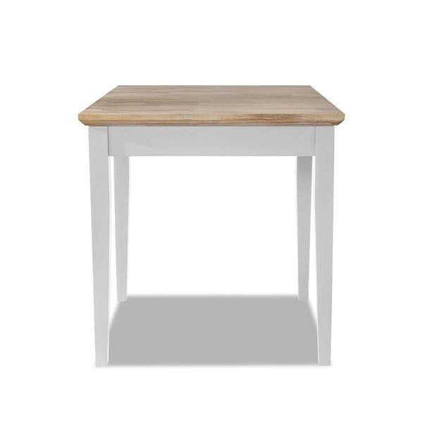 Statement Furniture Florence Square Extendable Kitchen Dining Table, Drop Down Leaf Small Table