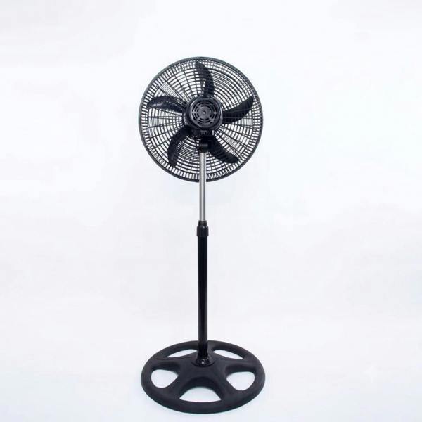 Dyzi 18 Inch Oscillating Pedestal Fans 3 Speed Round Base Pack of 2