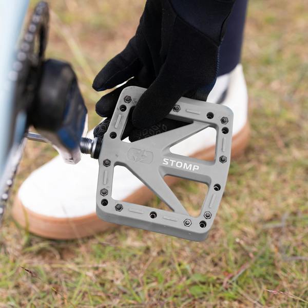 Oxford Stomp Nylon Flat Pedals Grey