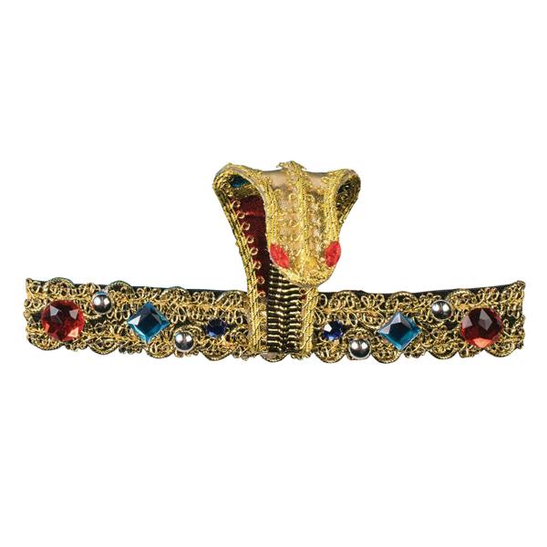 Bristol Novelty Unisex Adults Egyptian Headband - Gold - 
