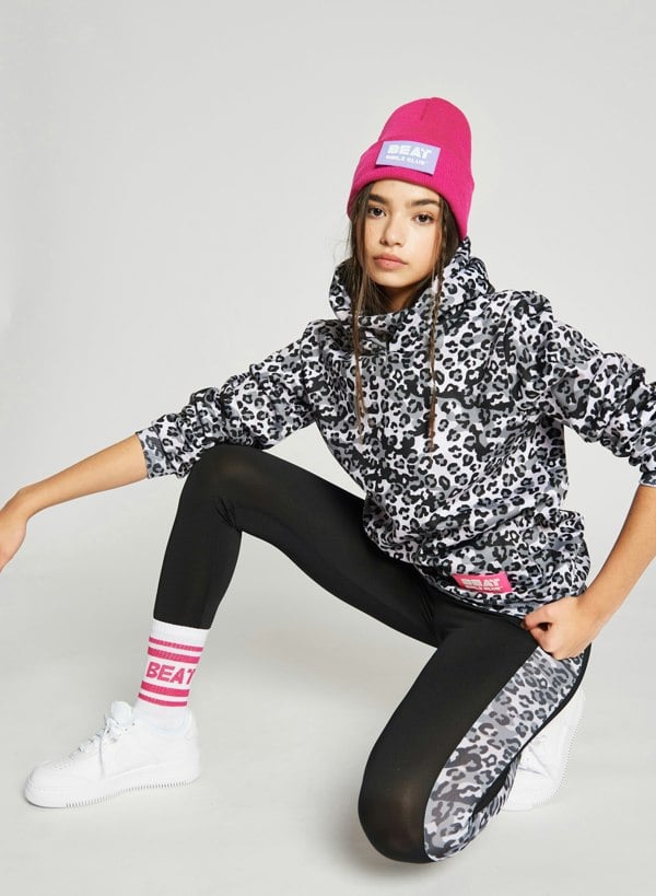 Beat Girlz Club Savannah SNOODY™ -  Black Leopard Print