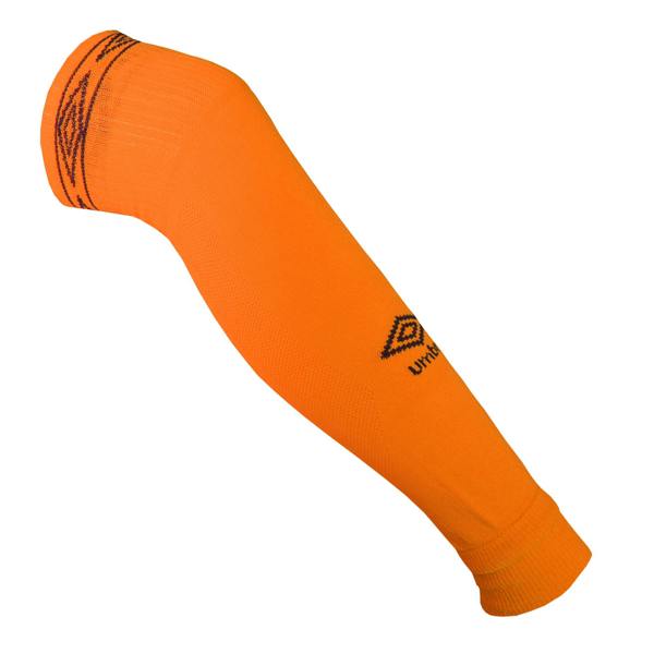 Umbro Mens Diamond Leg Sleeves - Shocking Orange/Black - 