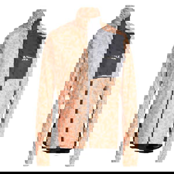 Adidas Womens/Ladies Terrex Trail Running Wind Jacket - Amber/Black - 