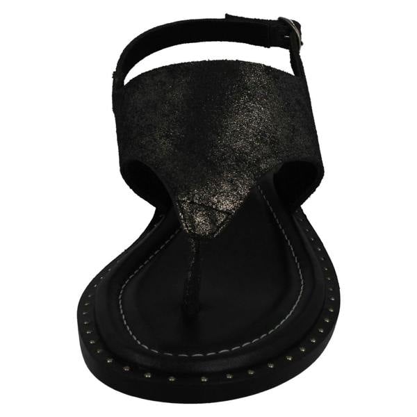 Leather Collection Ladies Leather Collection Toepost Sandals F00201