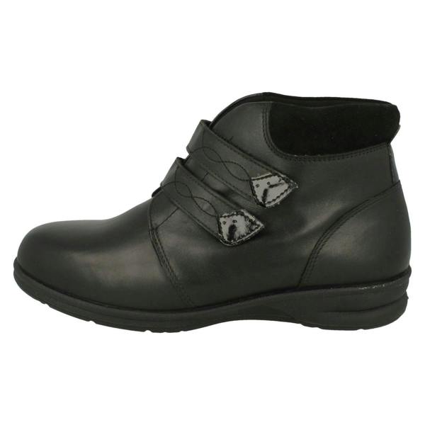 Padders Ladies Padders Wide Fitting Ankle Boots Kathy