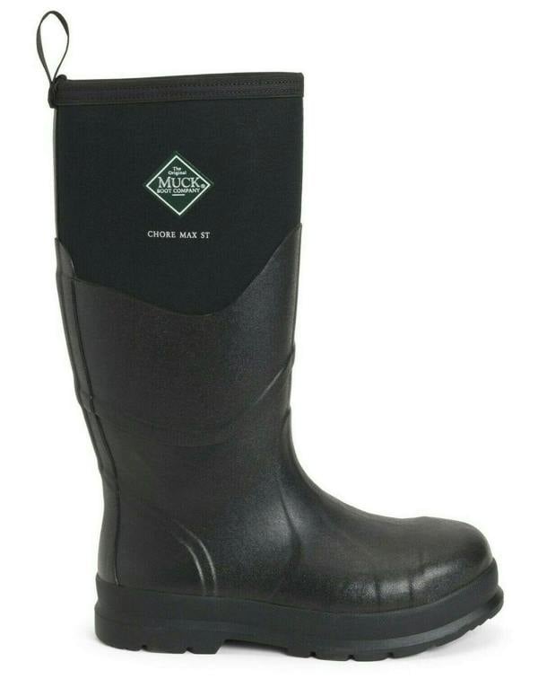 MUCK Boots Chore Max S5 Mens/Womens Steel Toe Stable Farm Tall Wellington