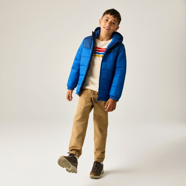 Regatta Kids Lofthouse Padded Jacket - Aviator Blue/Olympian Blue