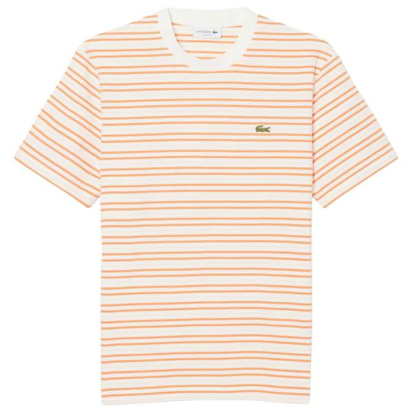 Lacoste TH0874 Striped Cotton T-Shirt