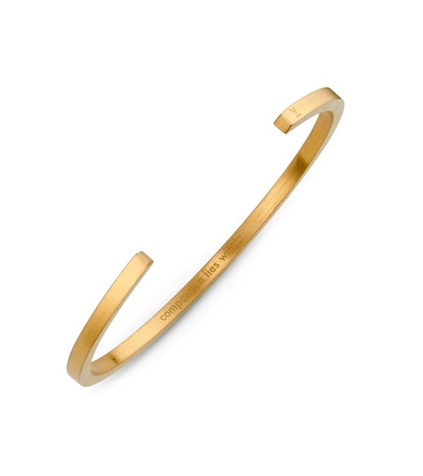 Votch GOLD BANGLE | ILSE COLLECTION