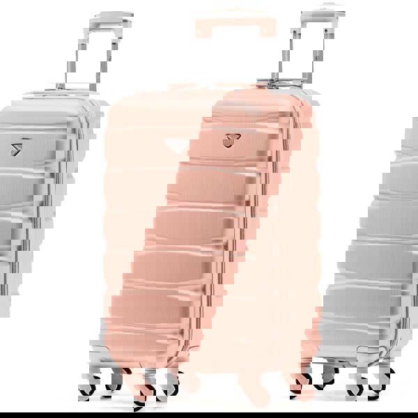 Flight Knight 55x35x20cm Cabin Carry Bag Hard Shell Suitcase 100+ Airline Approved