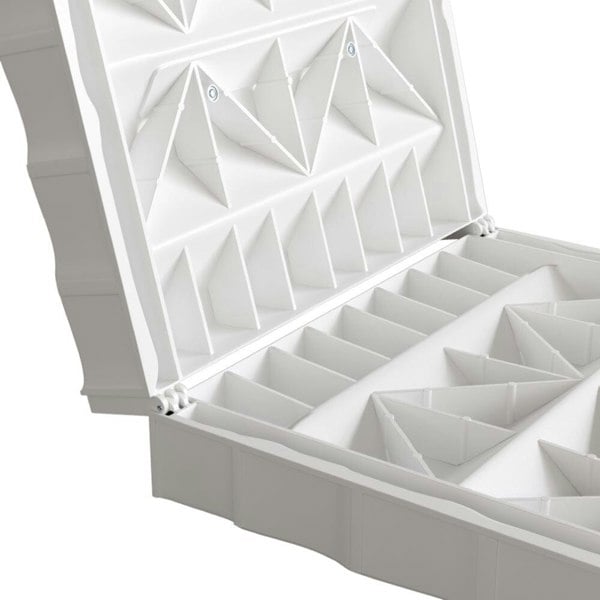 Folding Portable Dog Pet Stairs Ramp White Living and Home