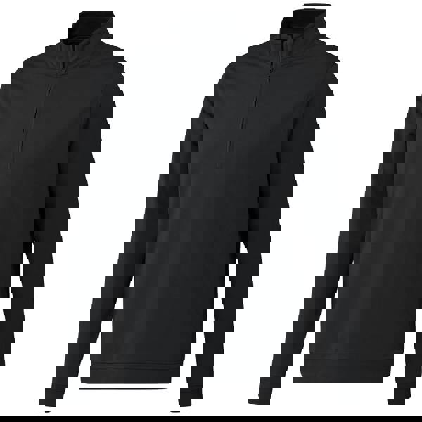 Adidas Mens Quarter Zip Sweatshirt - Black - 