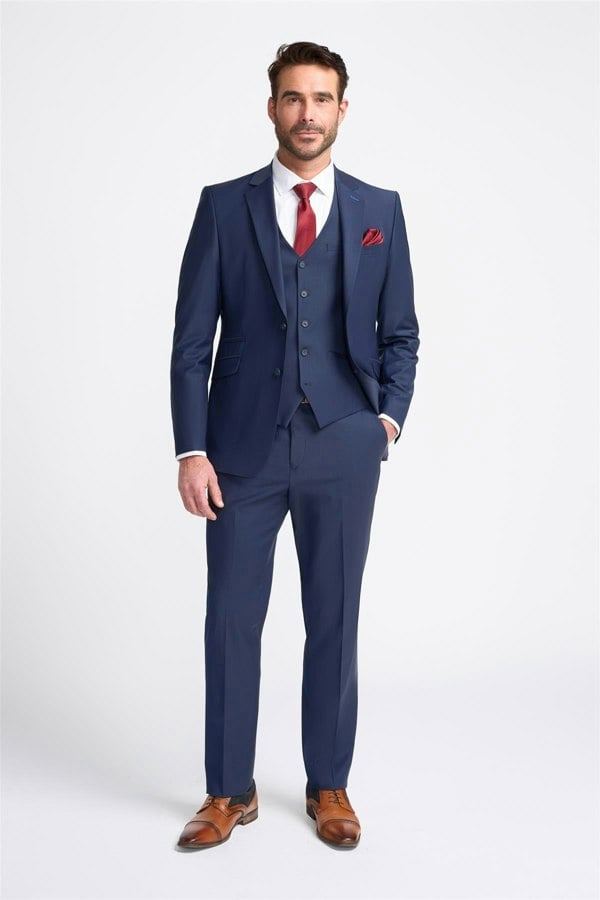 House of Cavani Bond Navy Blazer