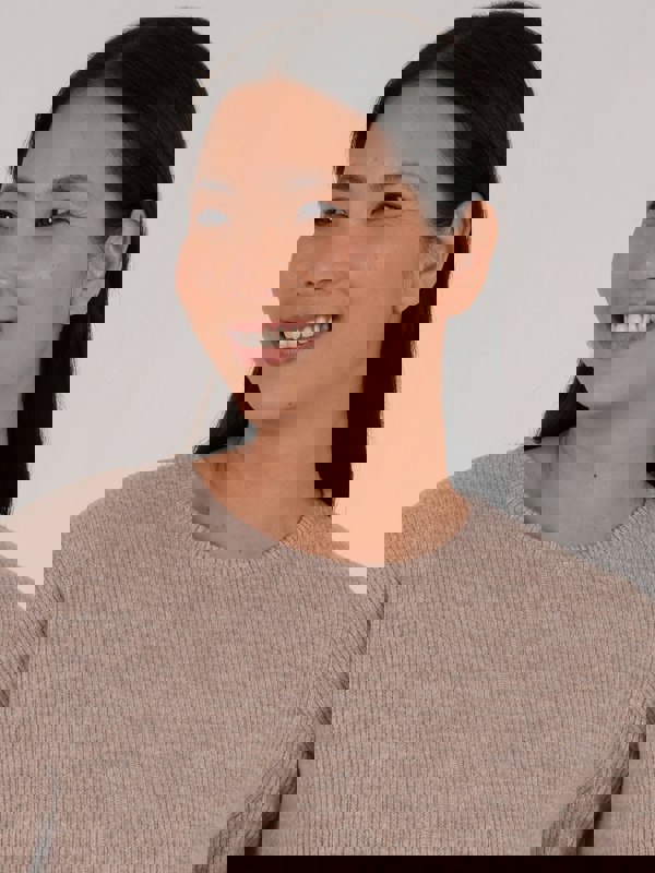 PennyPlain Crew Neck Long Sleeve Top - Alpaca