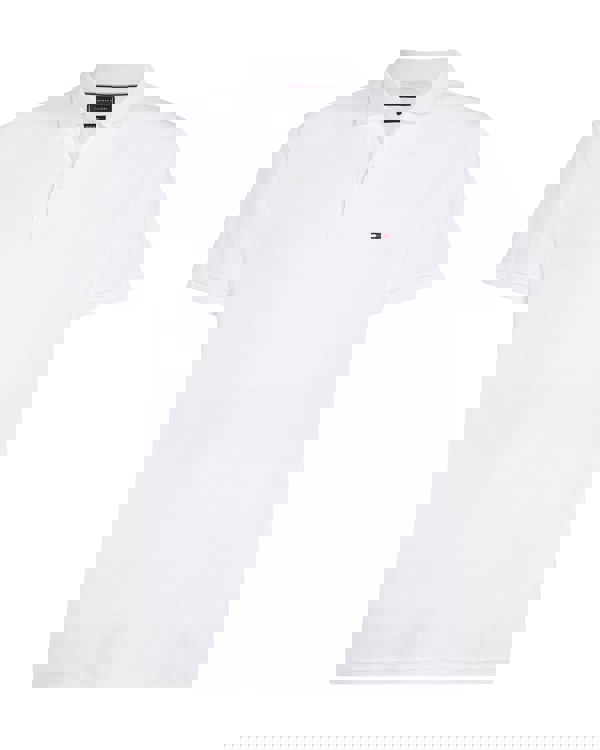 Tommy Hilfiger Liquid Cotton Essential Mens Polo - White