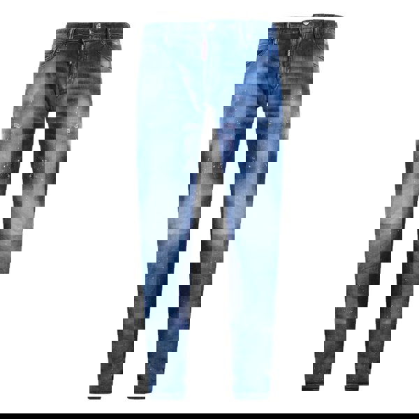 Dsquared2 Sexy Twist Jean Blue Splatter Jeans