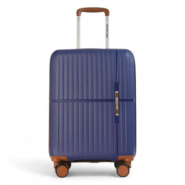 Infinity Luggage Strong Hard Shell Suitcase Set 8 Wheel Cabin Luggage Holiday Travel Case
