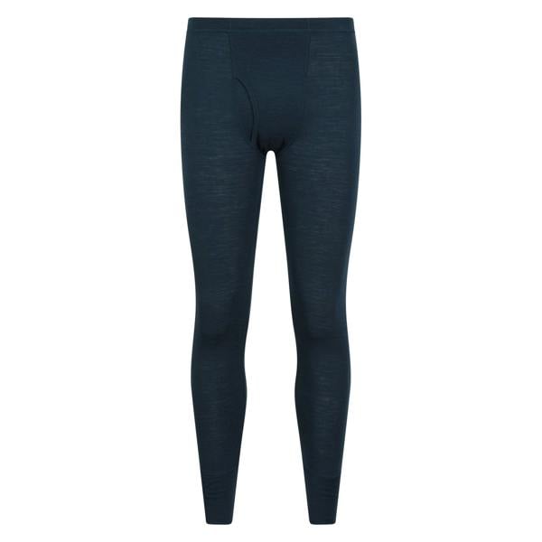 Mountain Warehouse Mens Merino II Thermal Bottoms - Petrol - 