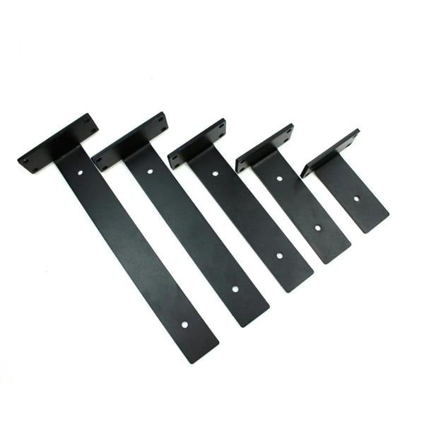 Pair of Powder Coated Shelf Brackets