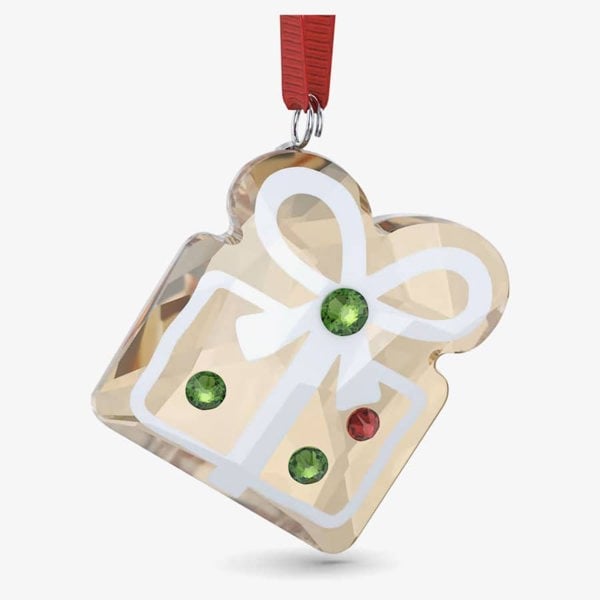 Swarovski Holiday Cheers Gingerbread Gift Ornament 5656278