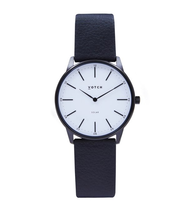 Votch Black & Black Watch | Solar Classic