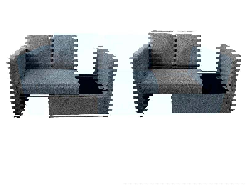 DS Living The Brenta 2 Seater Slide Storage Sofa in Grey, Silver or Navy