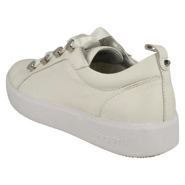 Bugatti Ladies Bugatti Thick Sole Lace Up Trainers 40712