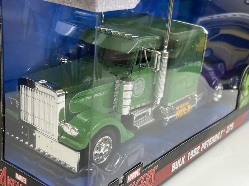 Jada Marvel Avengers Hulk 1992 Peterbilt 379 27 cm Jada 253225020