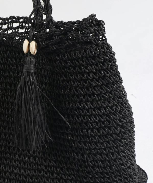 Pia Rossini Ellis - Straw Beach Bag