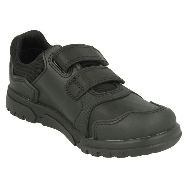 Clarks Boys Clarks Hook & Loop School Shoes Blake Street