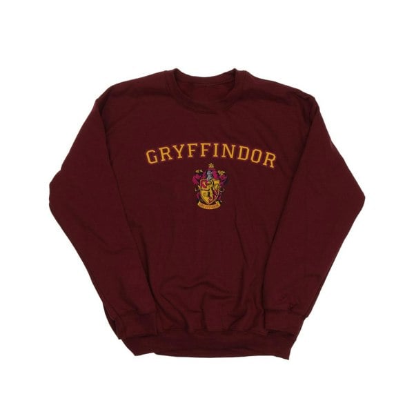 Harry Potter Girls Gryffindor Crest Sweatshirt - Burgundy