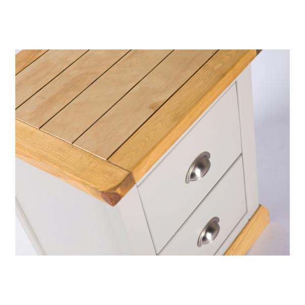 Cabinet Bits Bomporto 2 Drawer Bedside Table
