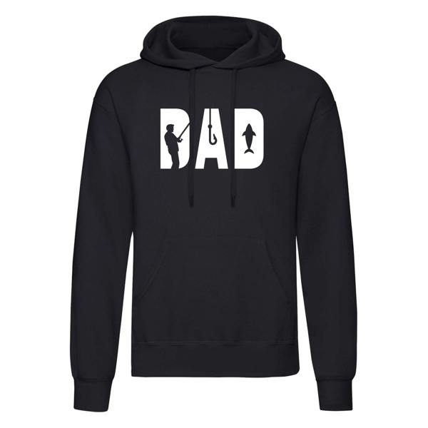 Dad Angling Printed Hoodie