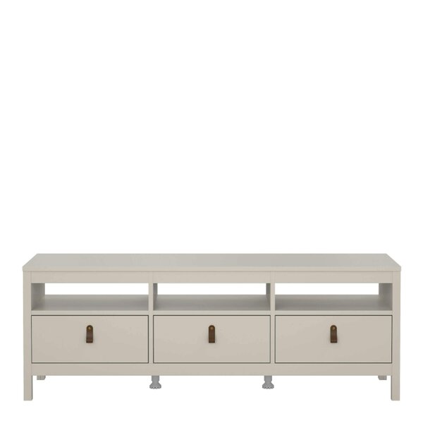 Wyld Haus Wildberry TV Unit 3 Drawers in Cashmere
