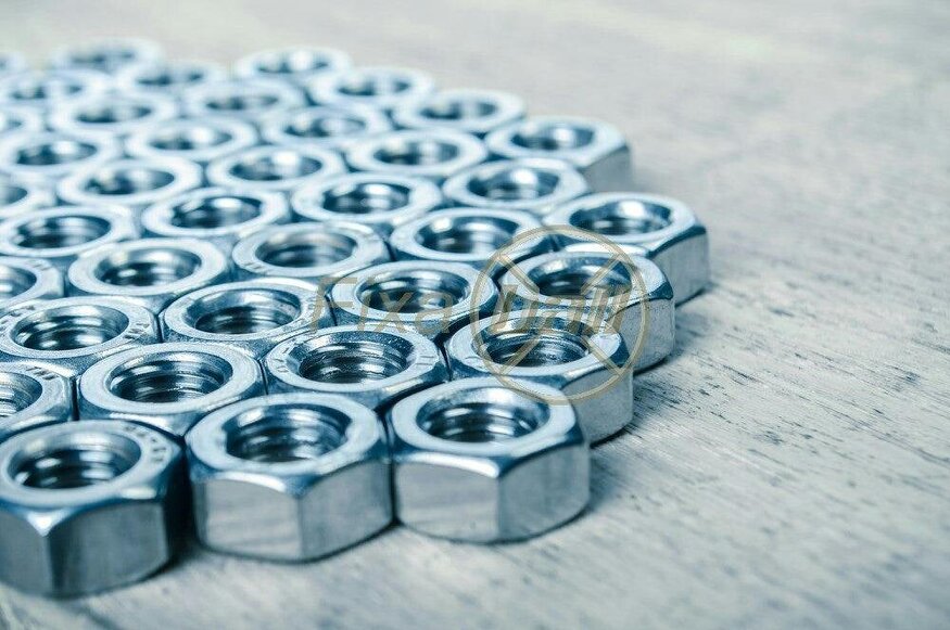 Fixaball 7/16" UNC Full Hex Nut BZP Zinc Grade 5/ 8.8