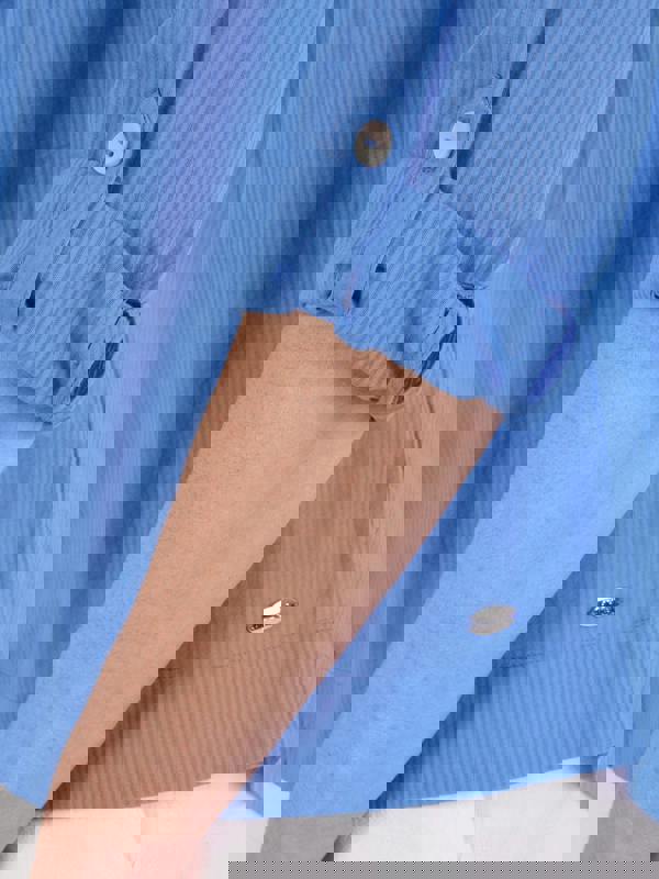 TIGI Embroidered Stitch Detail Blouse