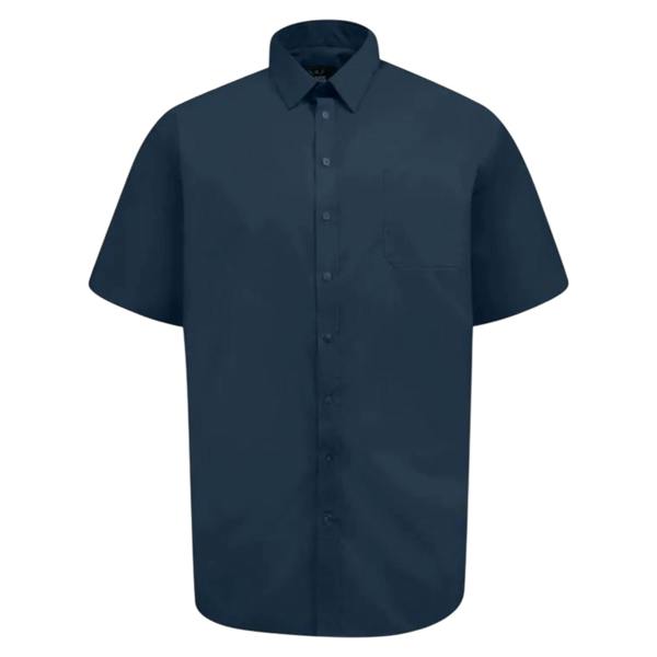 Duke Mens D555 Lucas Short-Sleeved Shirt - Navy - 