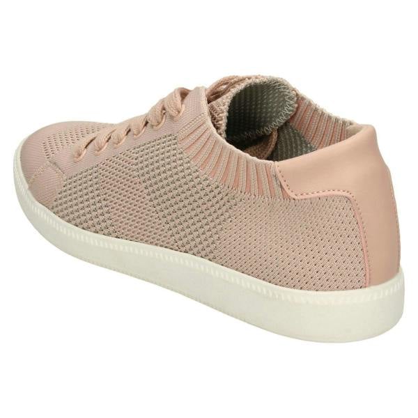 Reflex Ladies Reflex Ribbed Lace Up Pumps