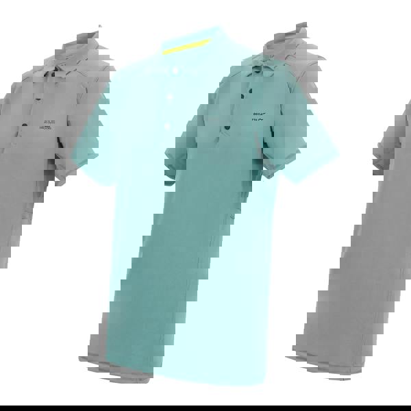 Regatta Mens Virda Logo Polo Shirt - Arctic - 