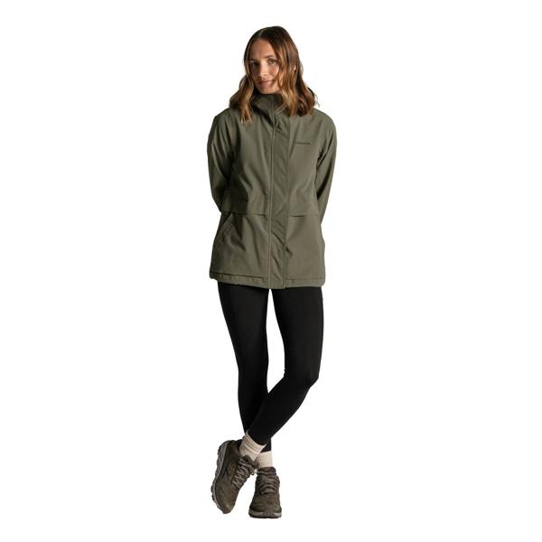Craghoppers Womens/Ladies Maryam Waterproof Jacket - Dark Sage - 