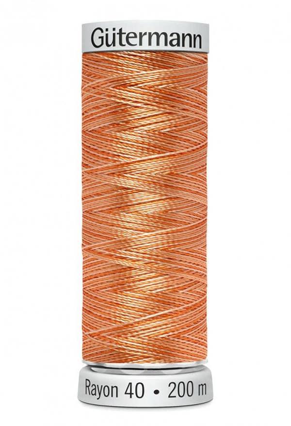 Gutermann No 40 Sulky Rayon Embroidery Thread 200m Rayon Thread Suitable For Embroidery